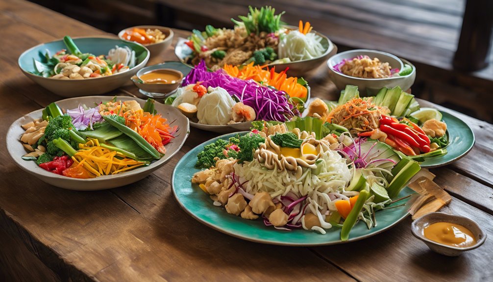 betawi salad and appetizers