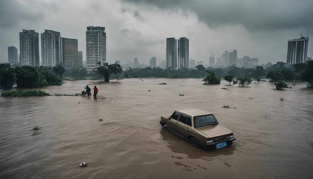 climate change flooding jakarta