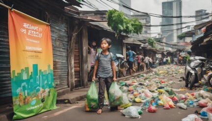 jakarta launches plastic waste reduction