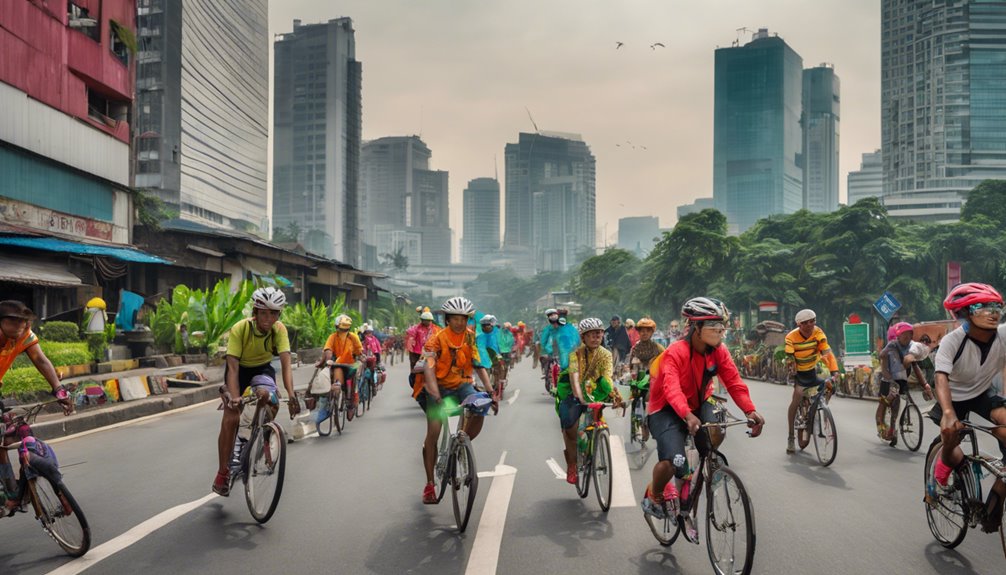 rising bike use trend