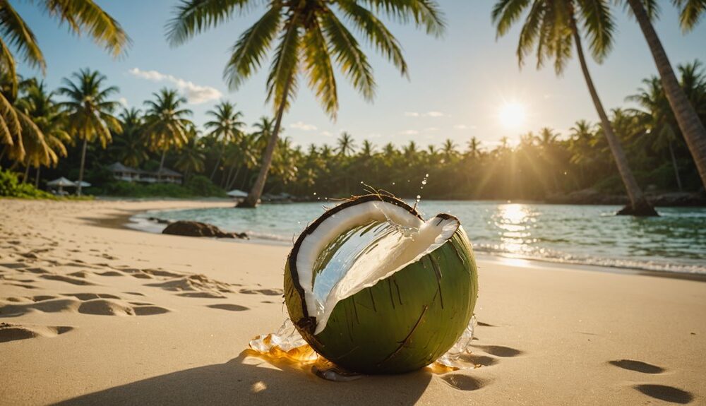 best time for coconut water