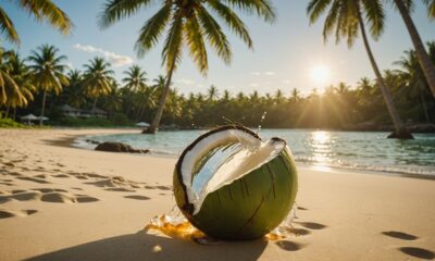 best time for coconut water