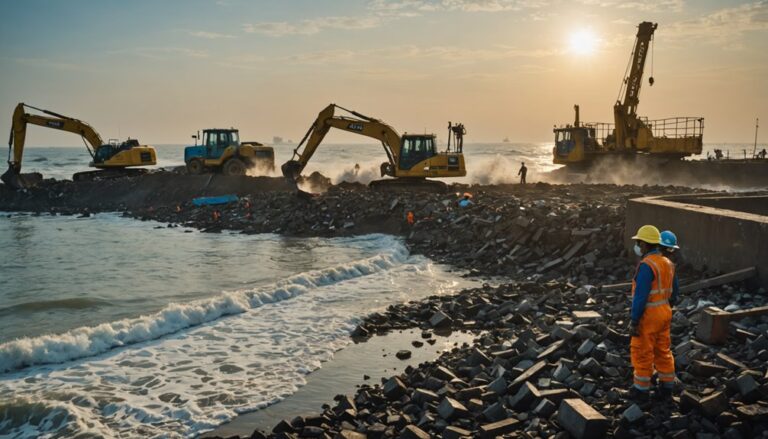 coastal fence demolition timeline