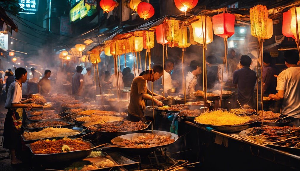 diverse street food culture