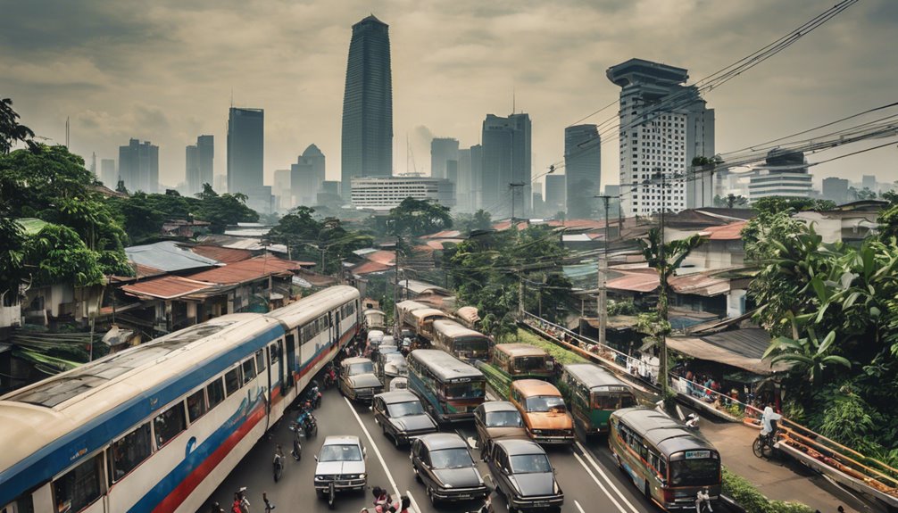 evolution of jakarta transportation