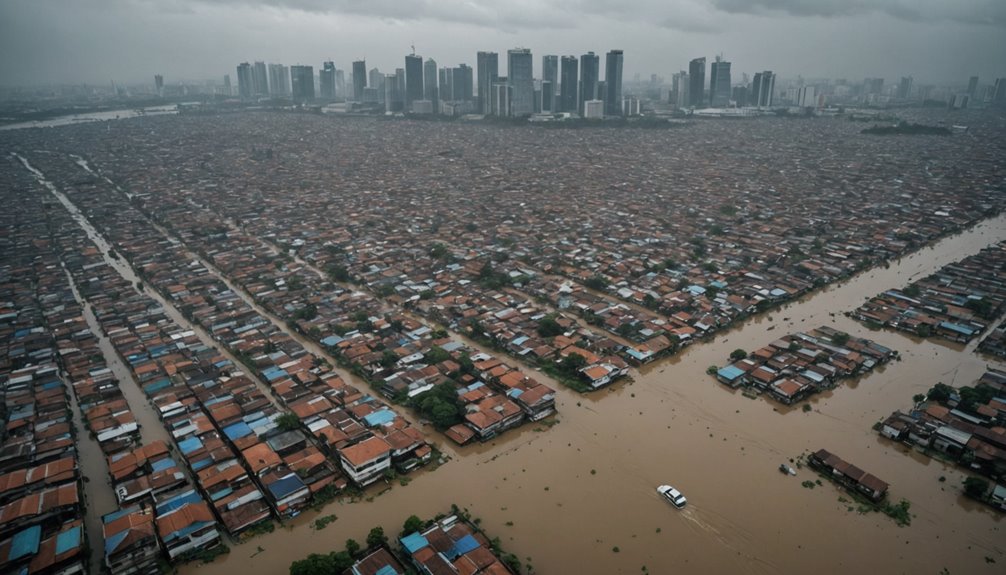 extreme rain causes flooding