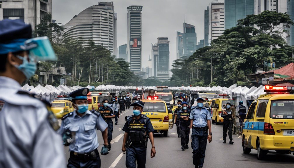 jakarta covid 19 response efforts