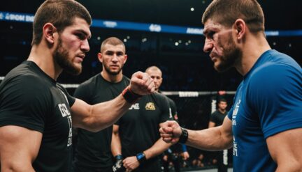 khabib threatens islam makhachev