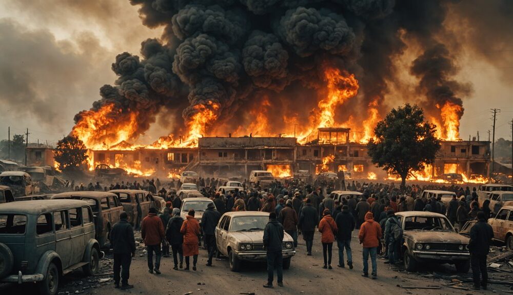 los angeles wildfire evacuation