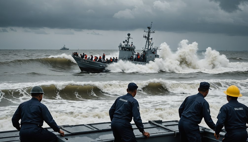 navy and fishermen collaboration