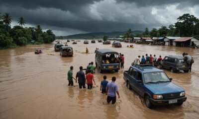 severe flooding in entikong