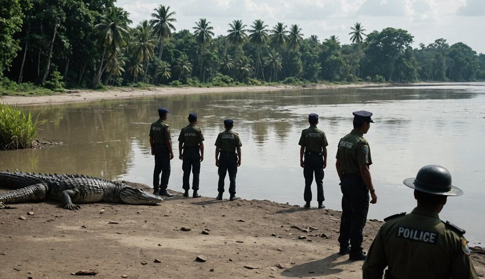 child killed by crocodile