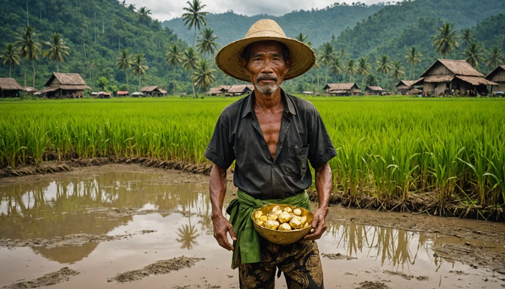 javanese farmer discovers treasure