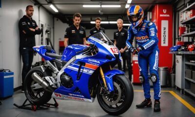 luca marini tests honda prototype