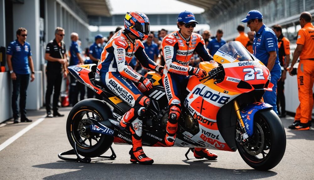 marquez and bagnaia meet