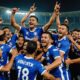 persib celebrates victory together