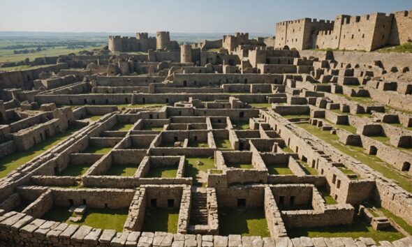 ancient fortress discovered 8000 years