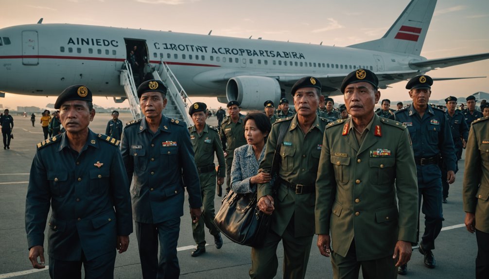 indonesian citizens repatriated from myanmar