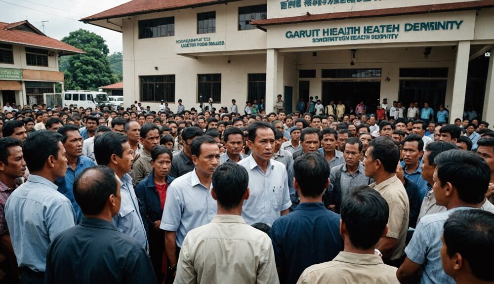 departemen kesehatan menangani tuduhan