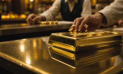 harga emas mengalami koreksi turun