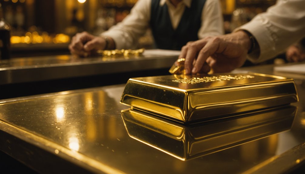 harga emas mengalami koreksi turun