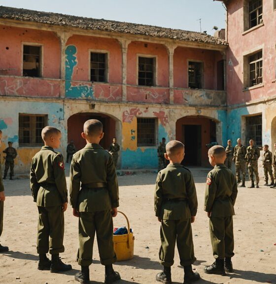 militer barak pendidikan anak