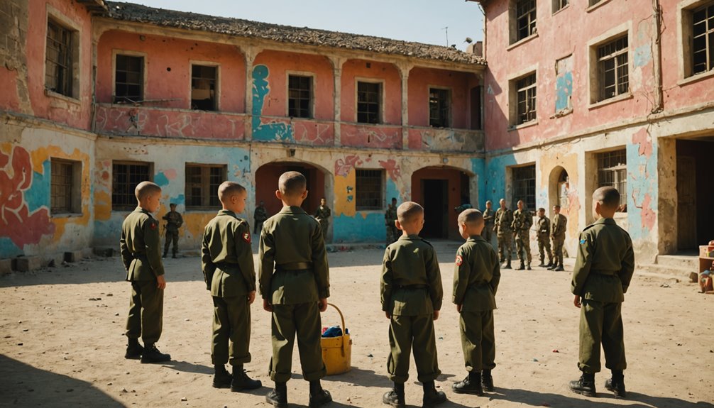 militer barak pendidikan anak