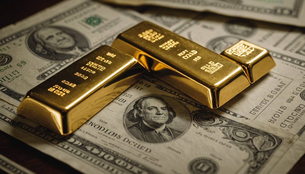 harga emas berfluktuasi dalam perdagangan