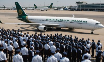 Saudia flight ancaman bom