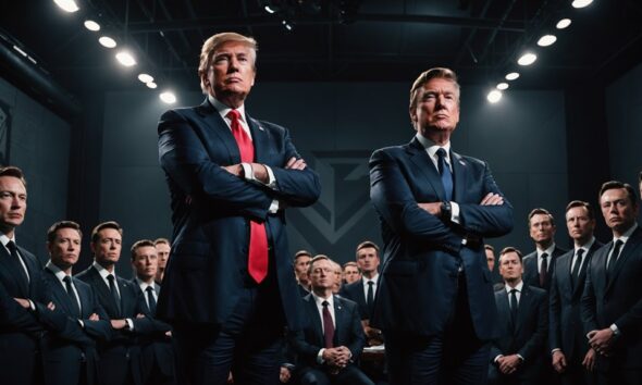 Trump mengancam dukungan Musk
